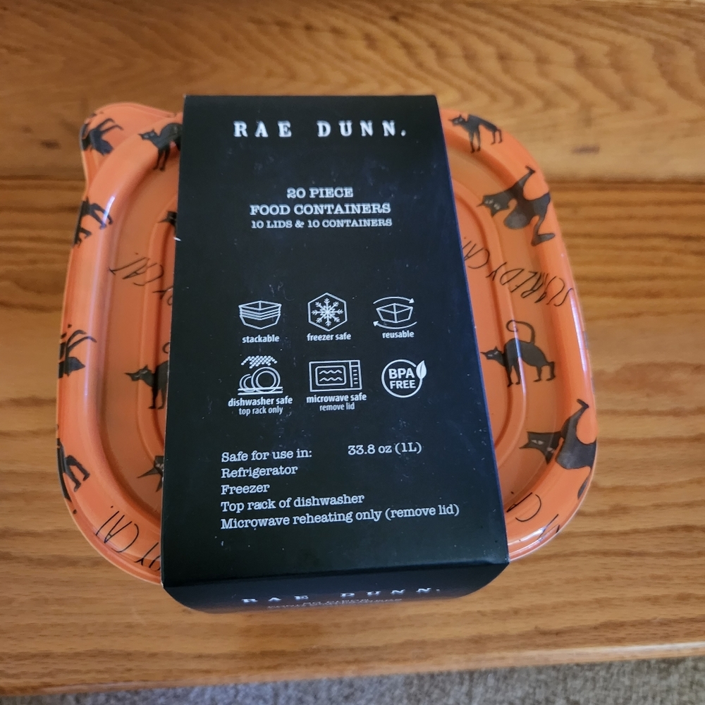 Rae dunn halloween food containers